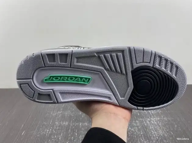 Reps TBkick Glow Green Jordan CT8532-031 Air 3 0508